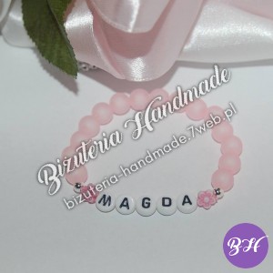 Bransoletka z napisem